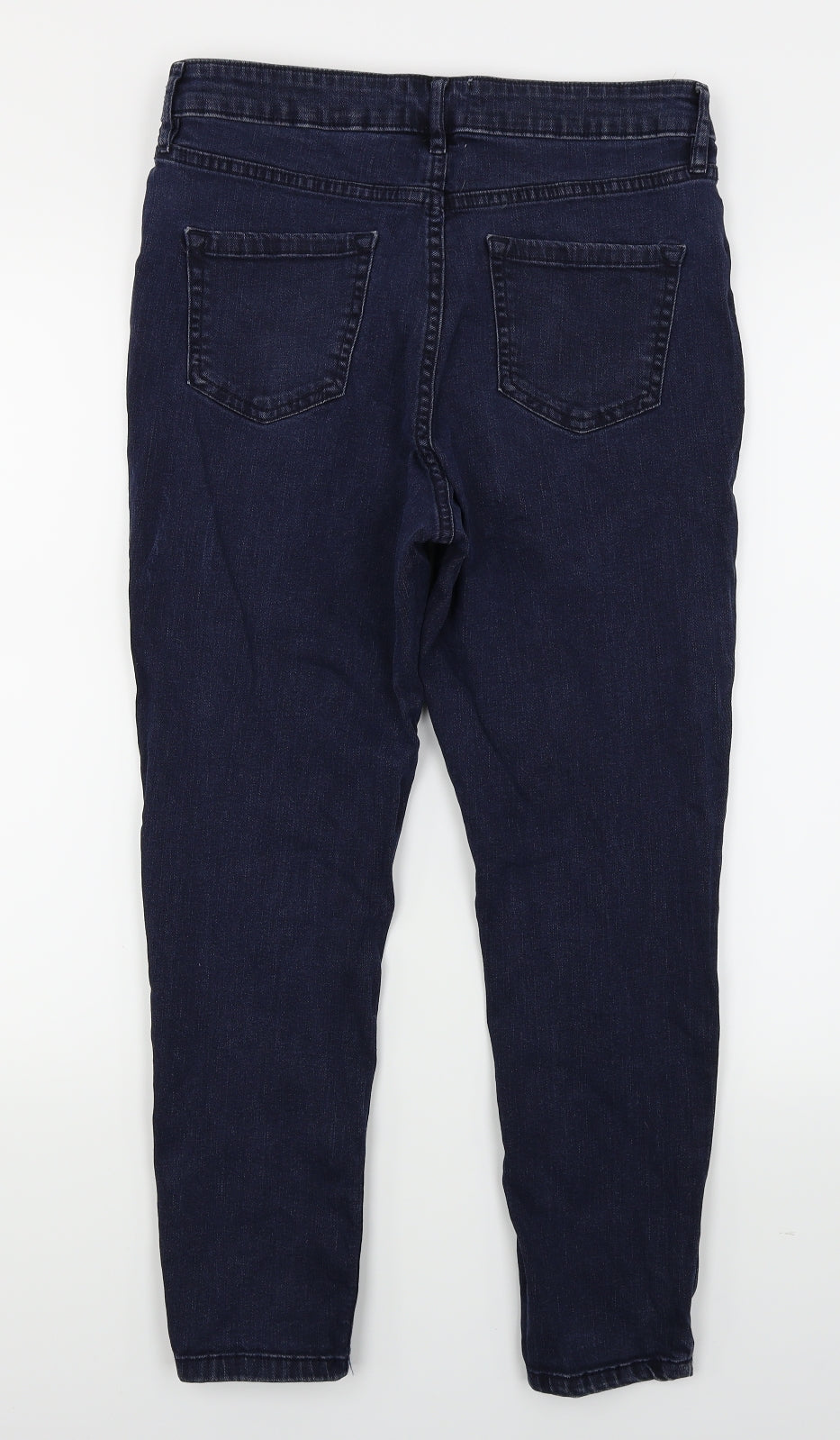 F&F Womens Blue  Denim Skinny Jeans Size 12 L24 in