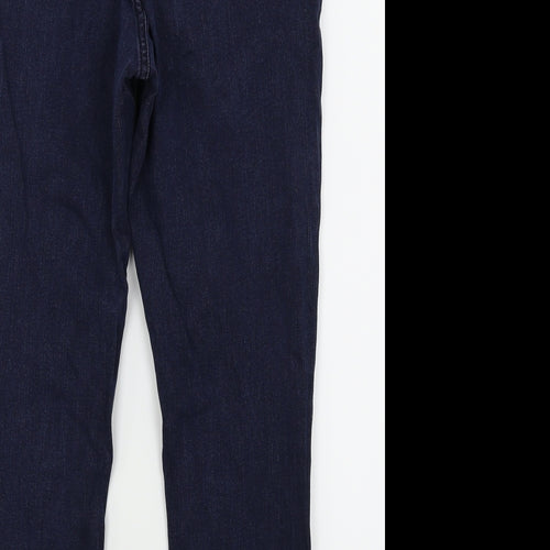 F&F Womens Blue  Denim Skinny Jeans Size 12 L24 in