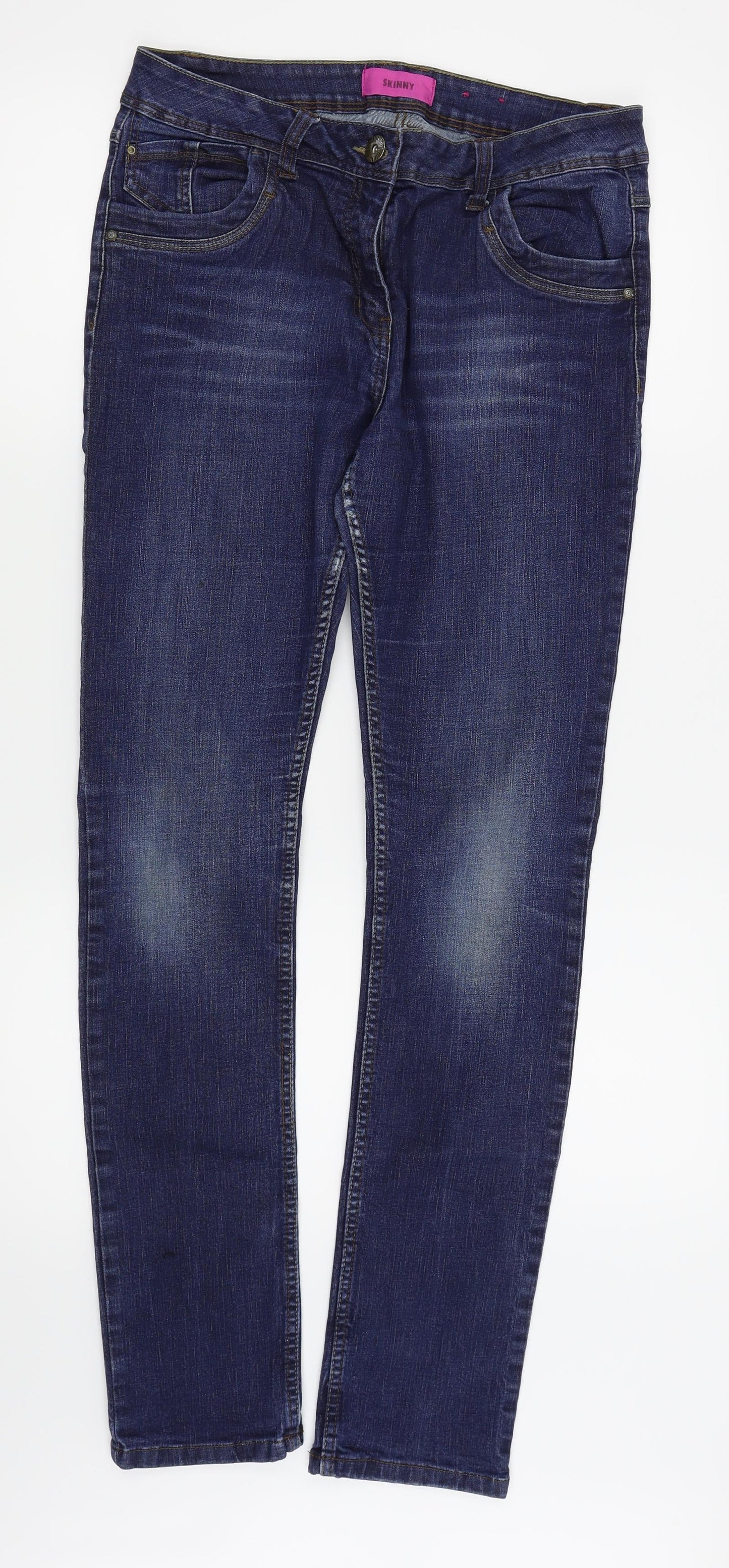 Asda George Womens Blue   Skinny Jeans Size 14 L30 in