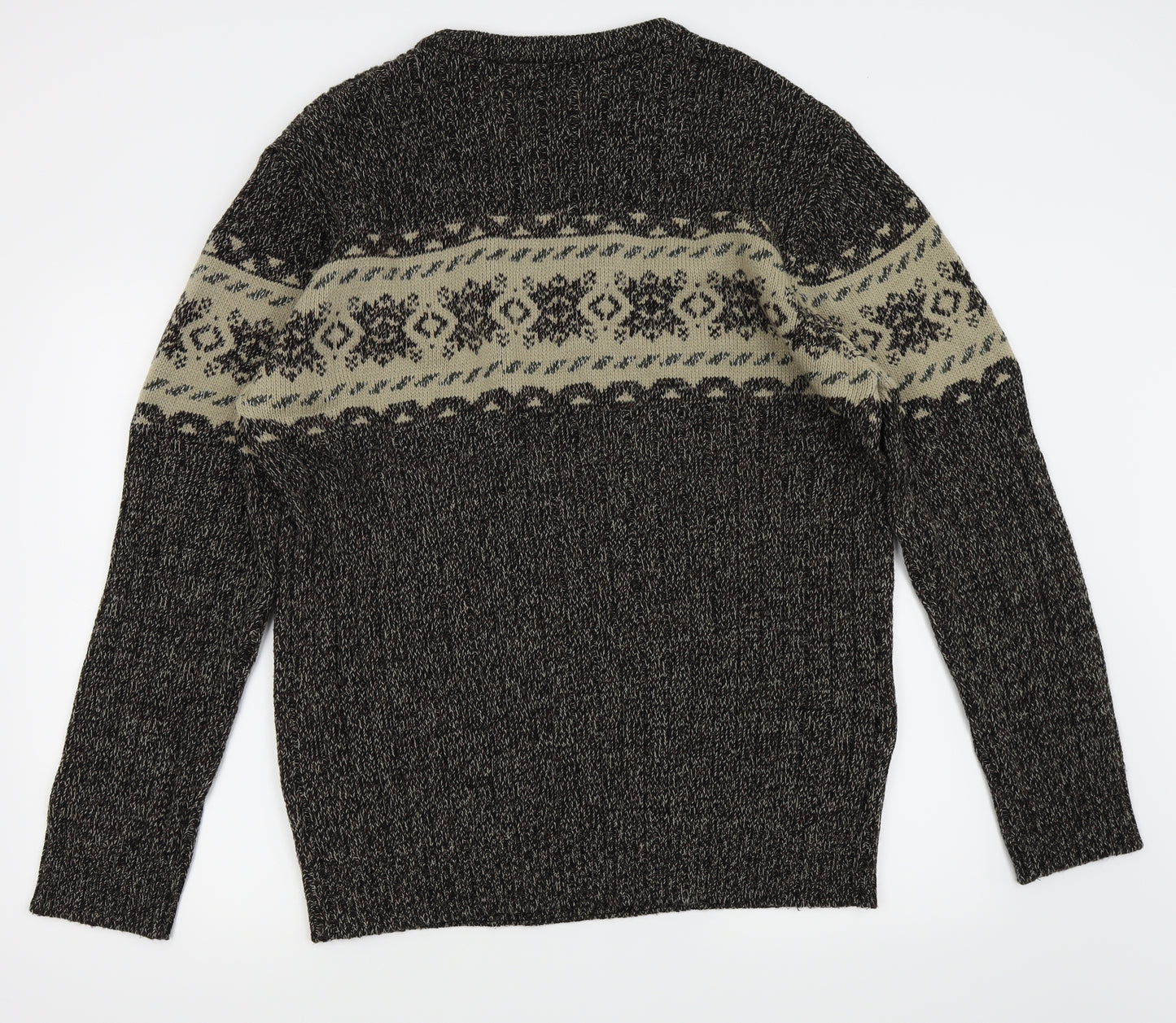 Armando Mens Brown   Pullover Jumper Size XL