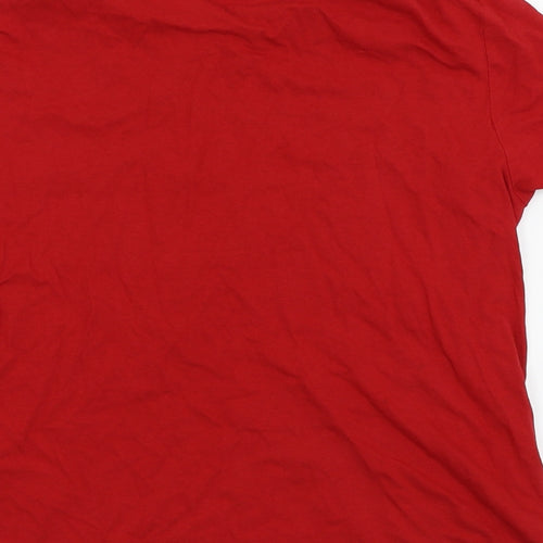 Divided by H&M Womens Red   Basic T-Shirt Size M
