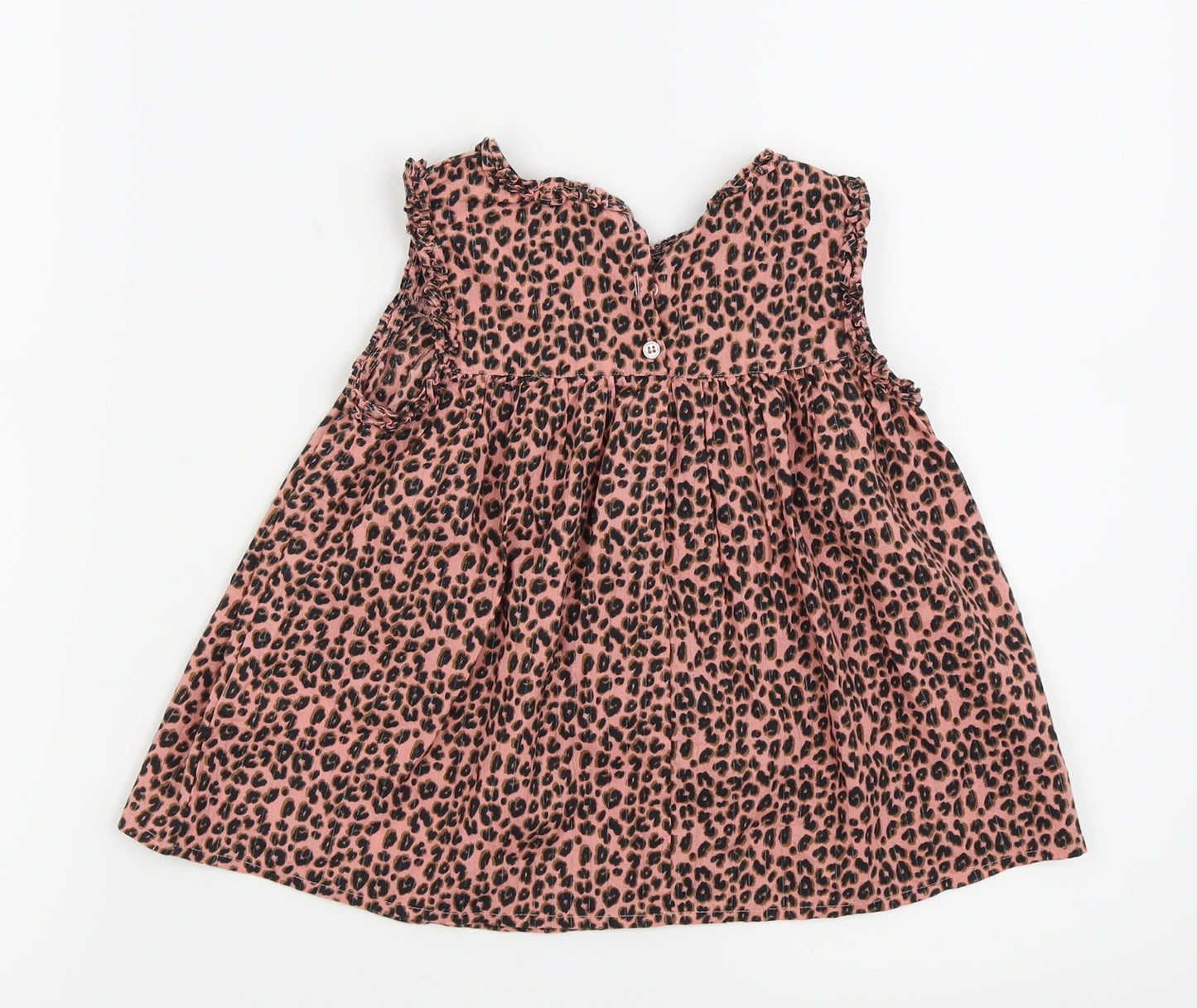 NEXT Girls Pink Animal Print  Ball Gown  Size 3-4 Years