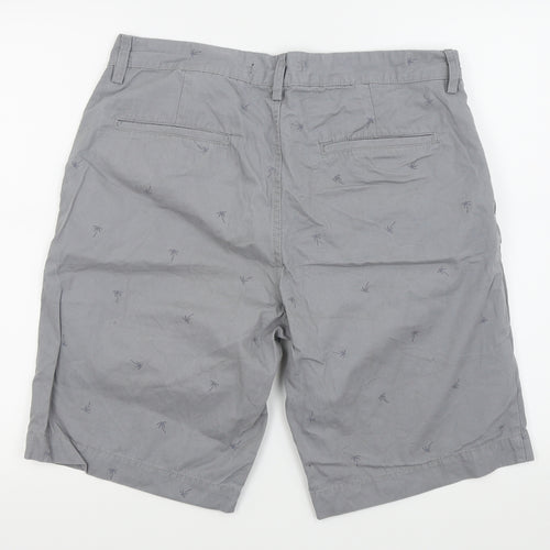 zara man Mens Grey   Chino Shorts Size 34 in