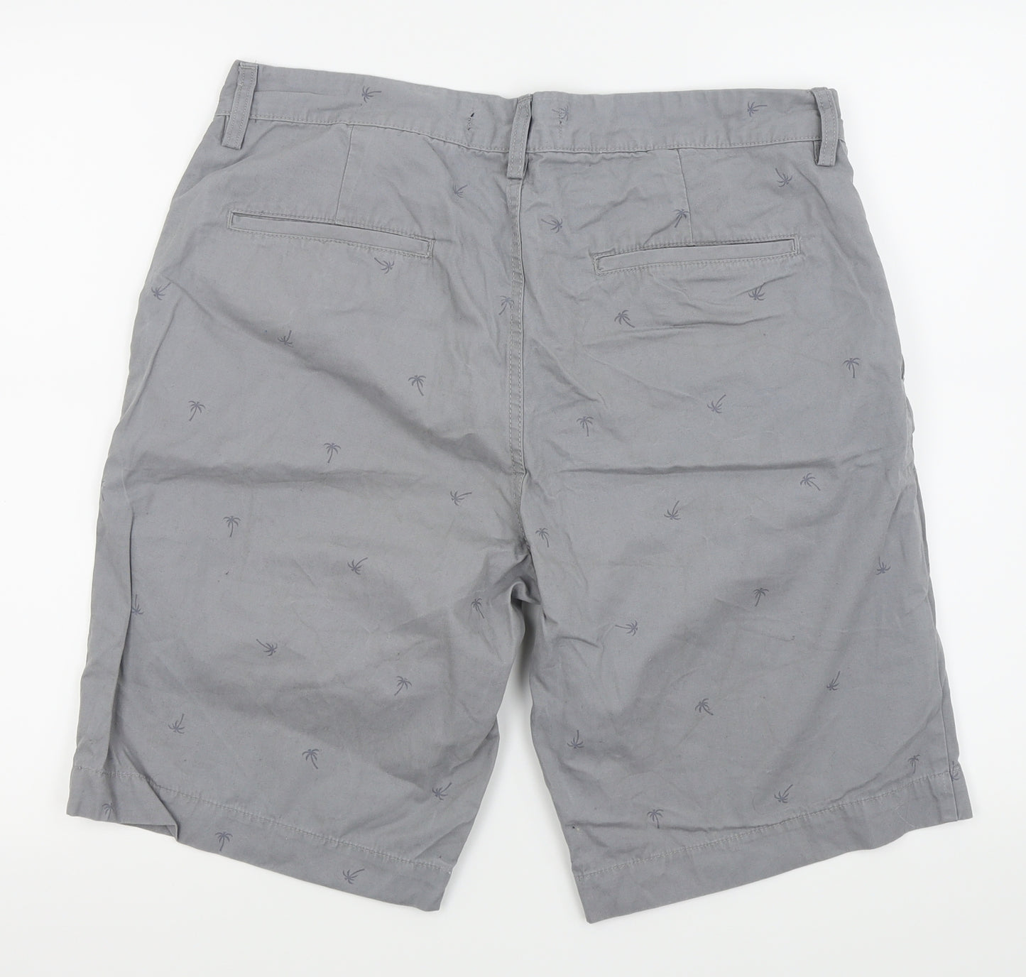 zara man Mens Grey   Chino Shorts Size 34 in