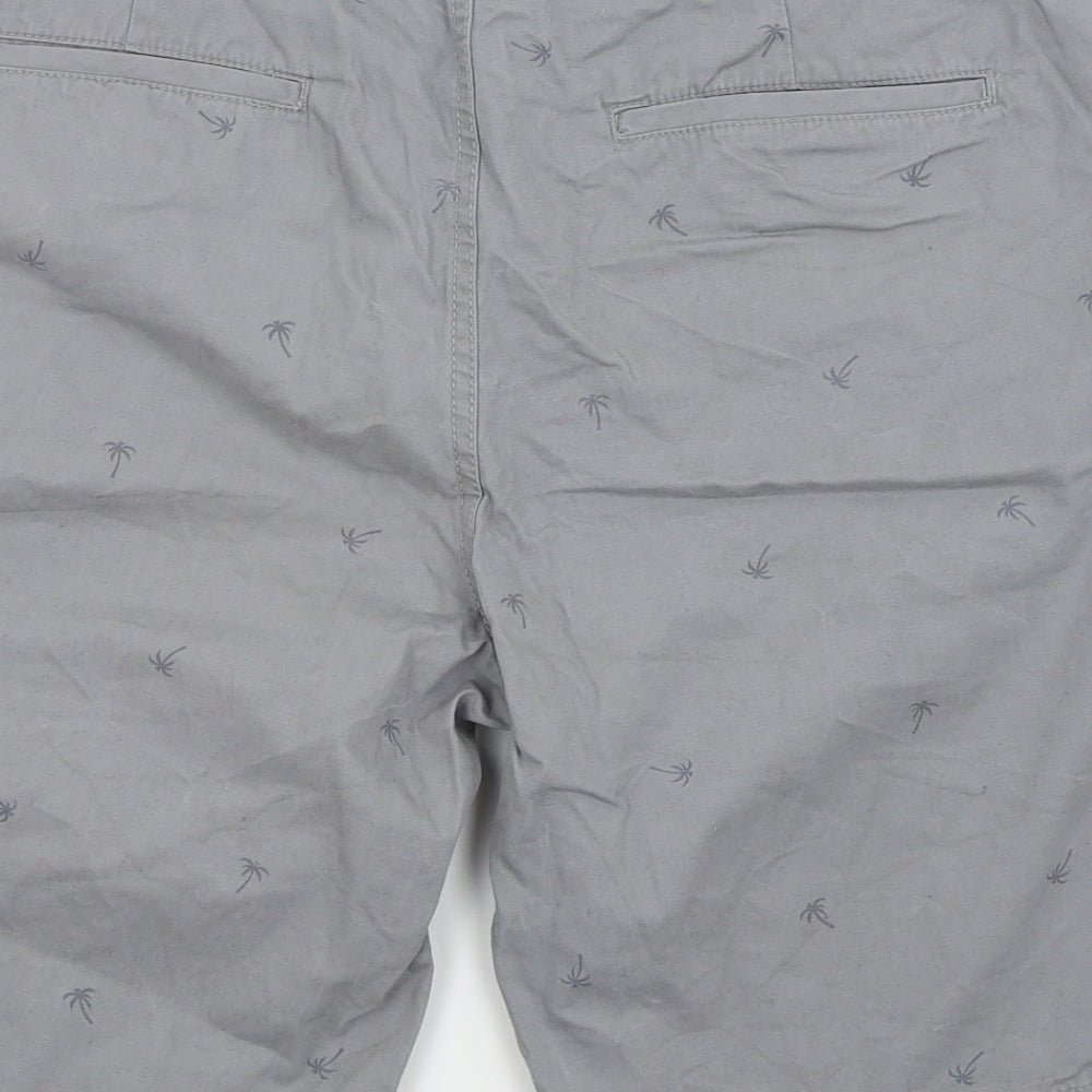 zara man Mens Grey   Chino Shorts Size 34 in
