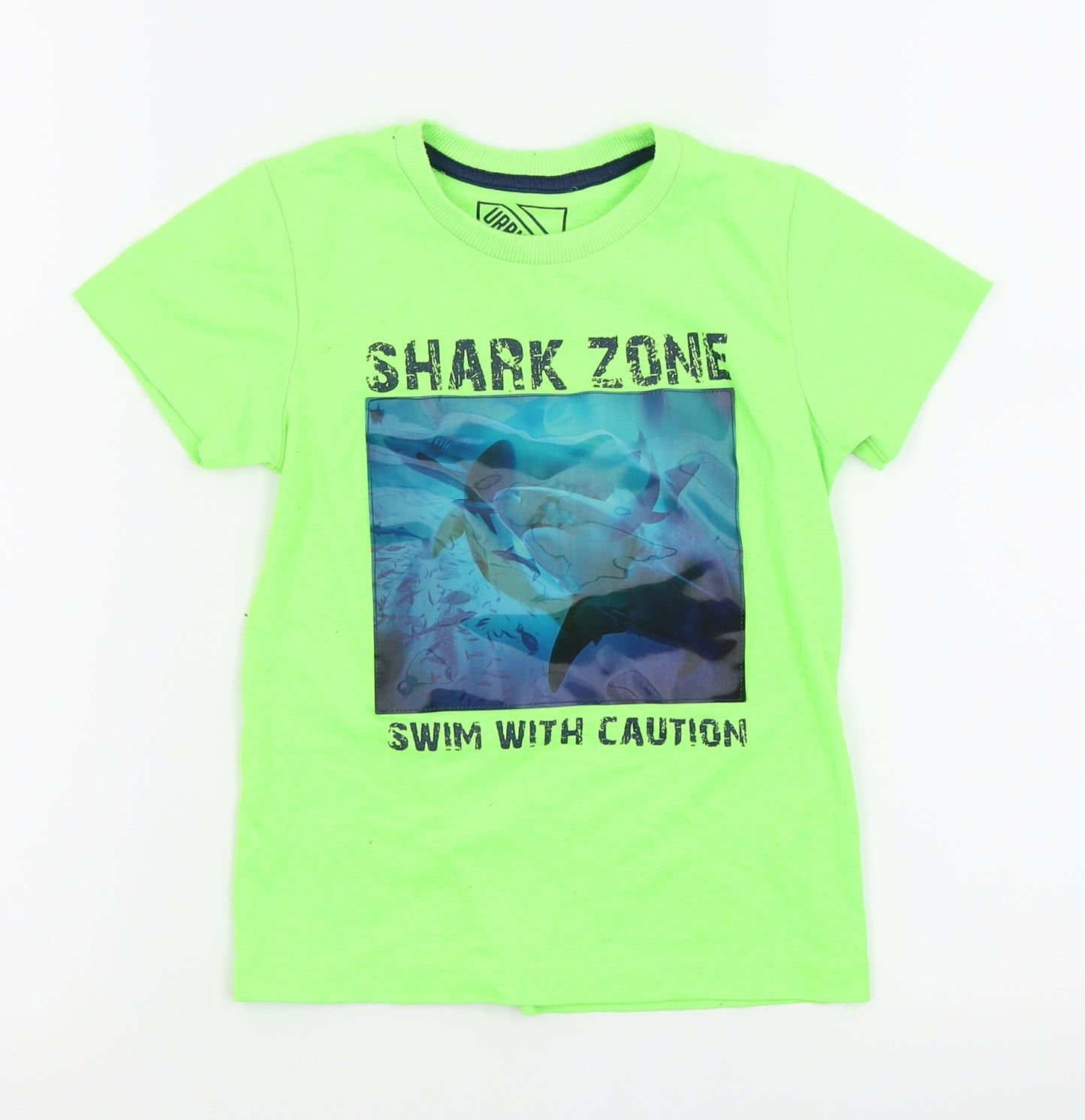 Urban Department Boys Green   Basic T-Shirt Size 4 Years