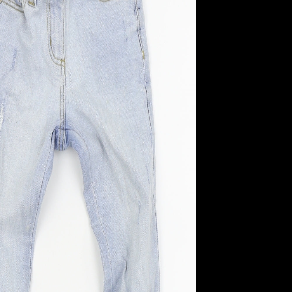 NEXT Boys Blue   Skinny Jeans Size 7 Years - ripped jeans
