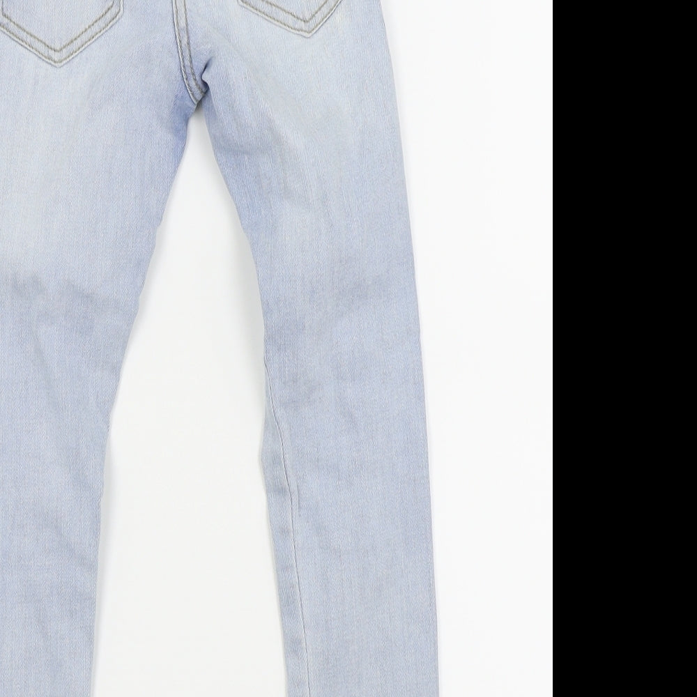 NEXT Boys Blue   Skinny Jeans Size 7 Years - ripped jeans