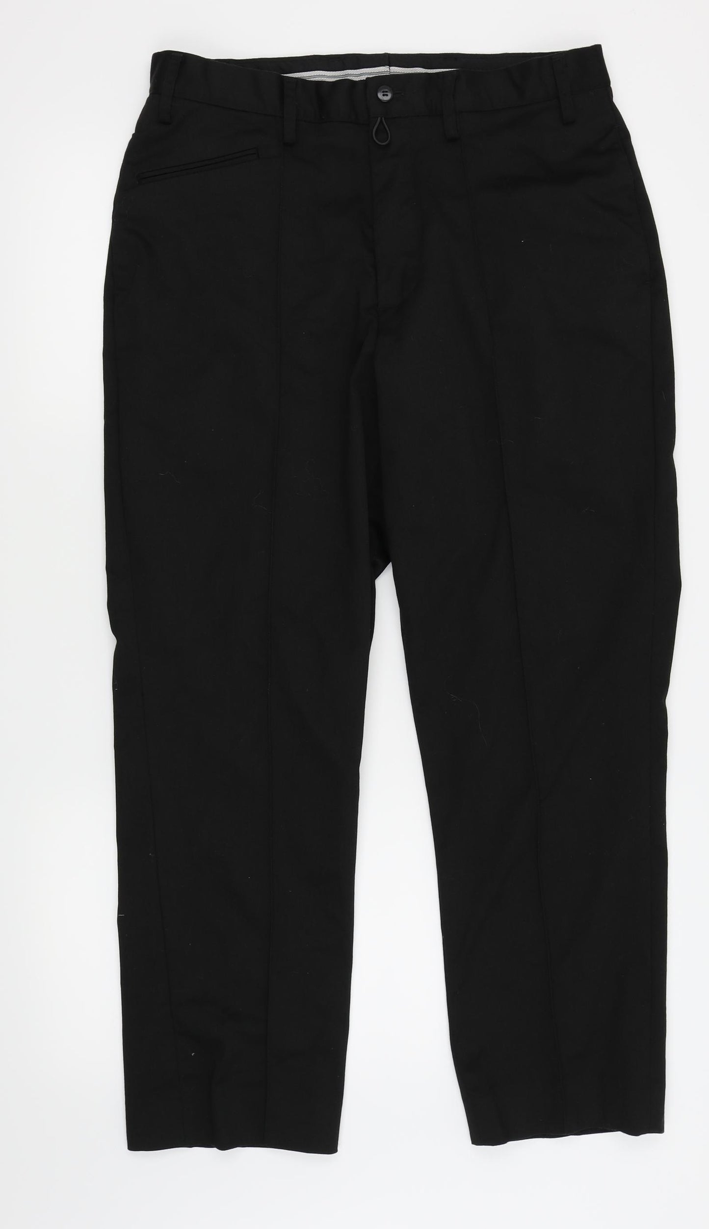 apgear Mens Black   Trousers  Size 34 in L26 in