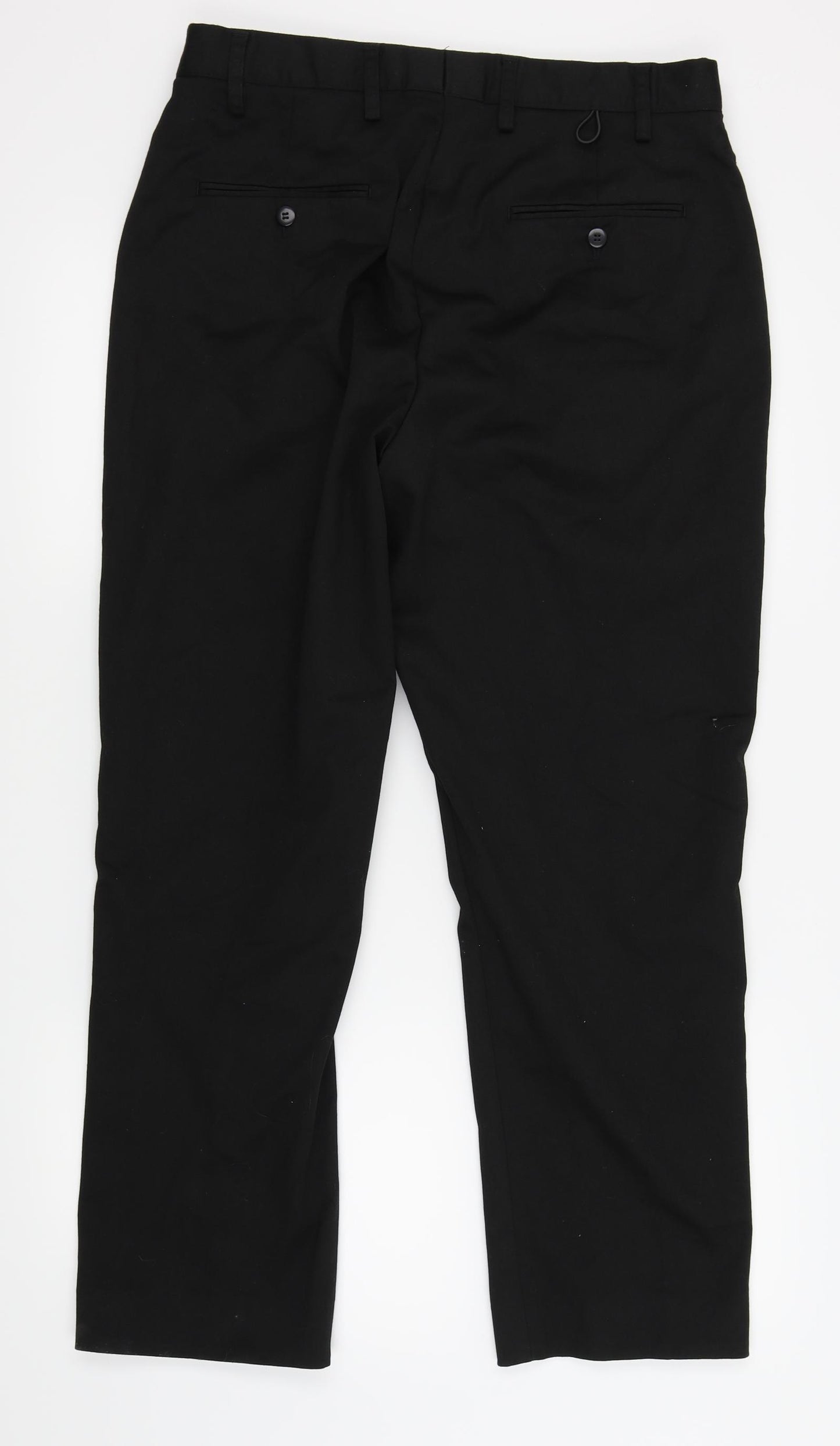 apgear Mens Black   Trousers  Size 34 in L26 in