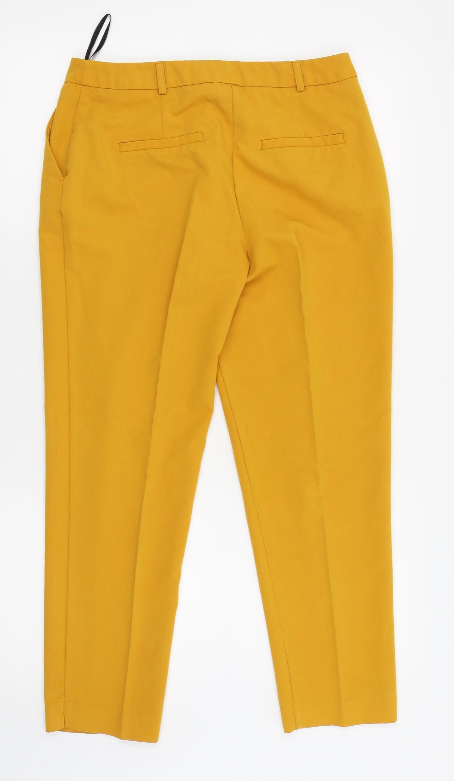 Dorothy Perkins Womens Yellow   Trousers  Size 8 L26 in