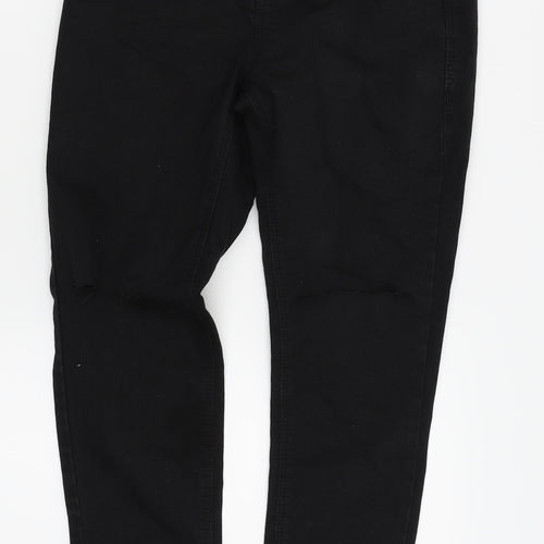 Denim and co Womens Black   Skinny Jeans Size 10 L27 in - ripped jeans