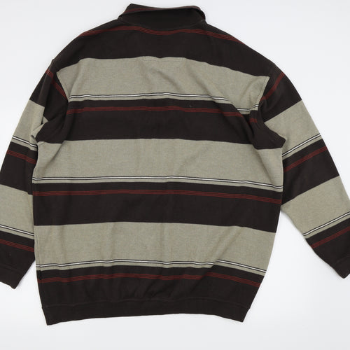 Westbury Mens Blue Striped   Polo Size 3XL