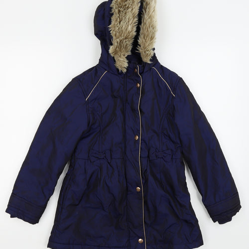 With Love Products Girls Blue   Full Zip Jumper Size 10 Years