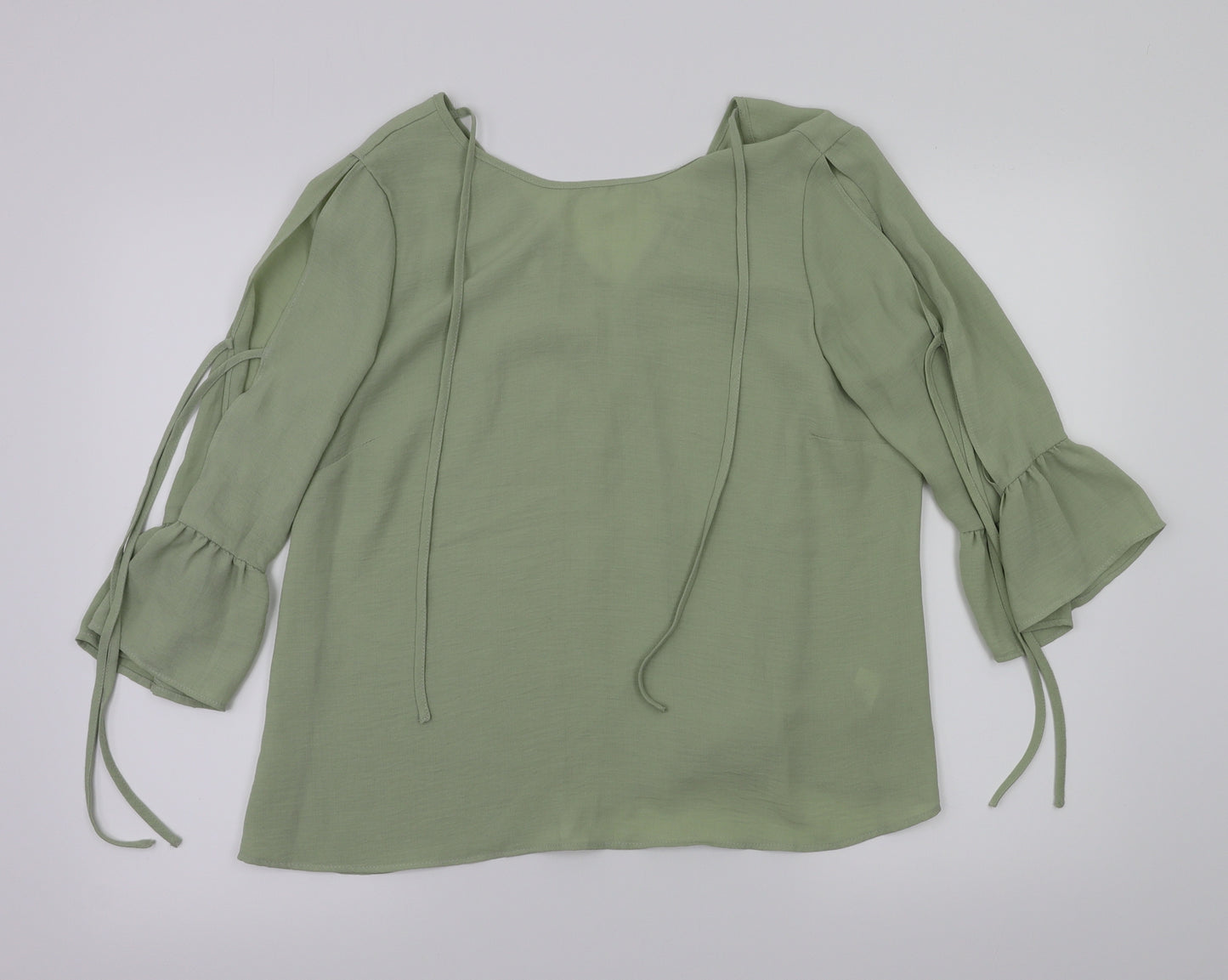 George Womens Green   Basic Blouse Size 12