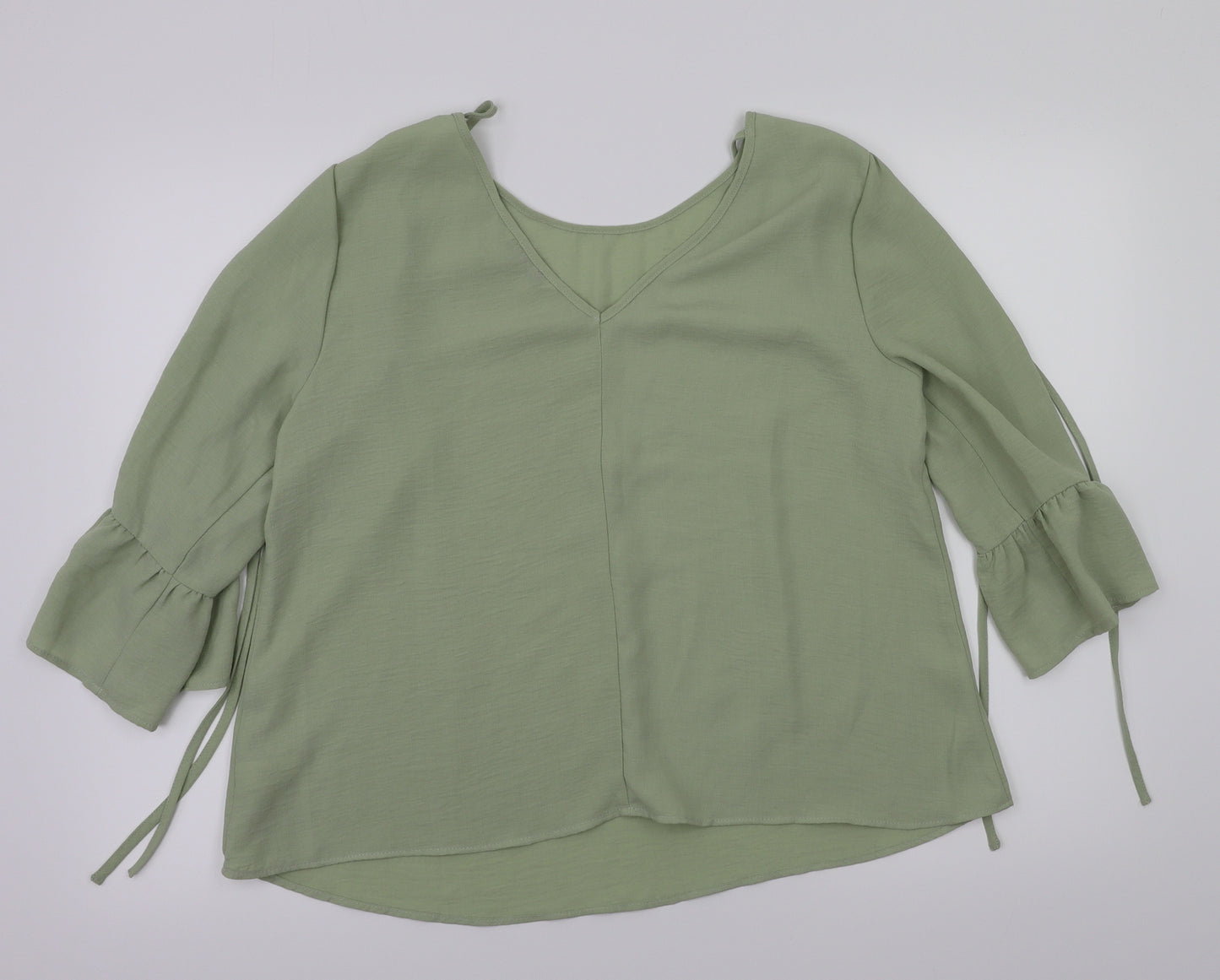 George Womens Green   Basic Blouse Size 12