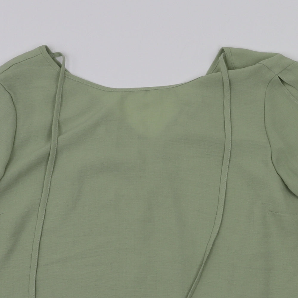 George Womens Green   Basic Blouse Size 12