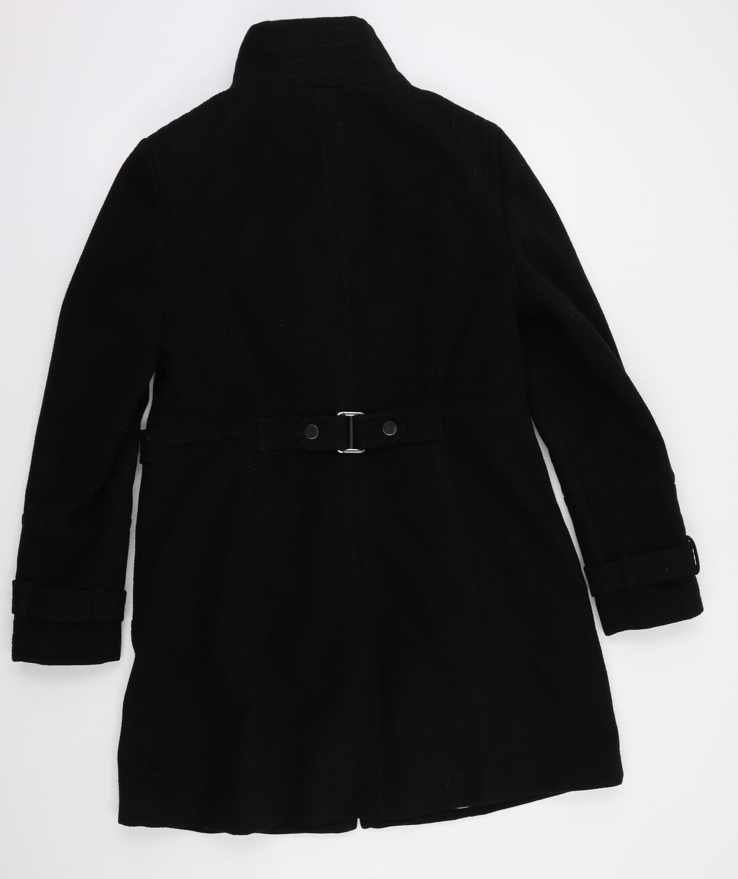 Preworn Womens Black   Jacket Coat Size 14