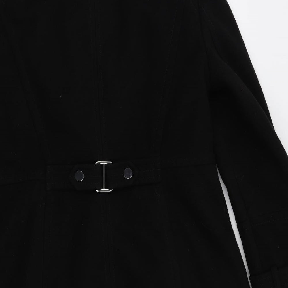 Preworn Womens Black   Jacket Coat Size 14