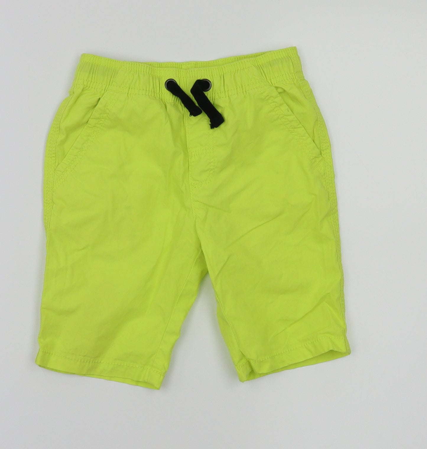 TU Boys Yellow   Chino Shorts Size 4 Years