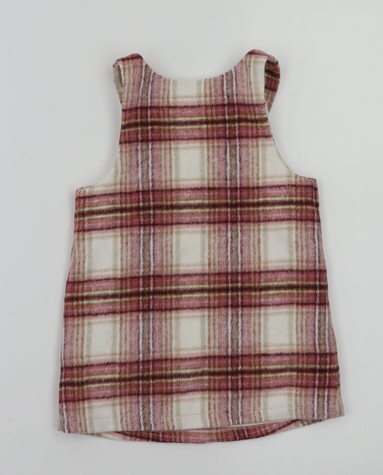 F&F  Purple Check  Fit & Flare  Size 12-18 Months