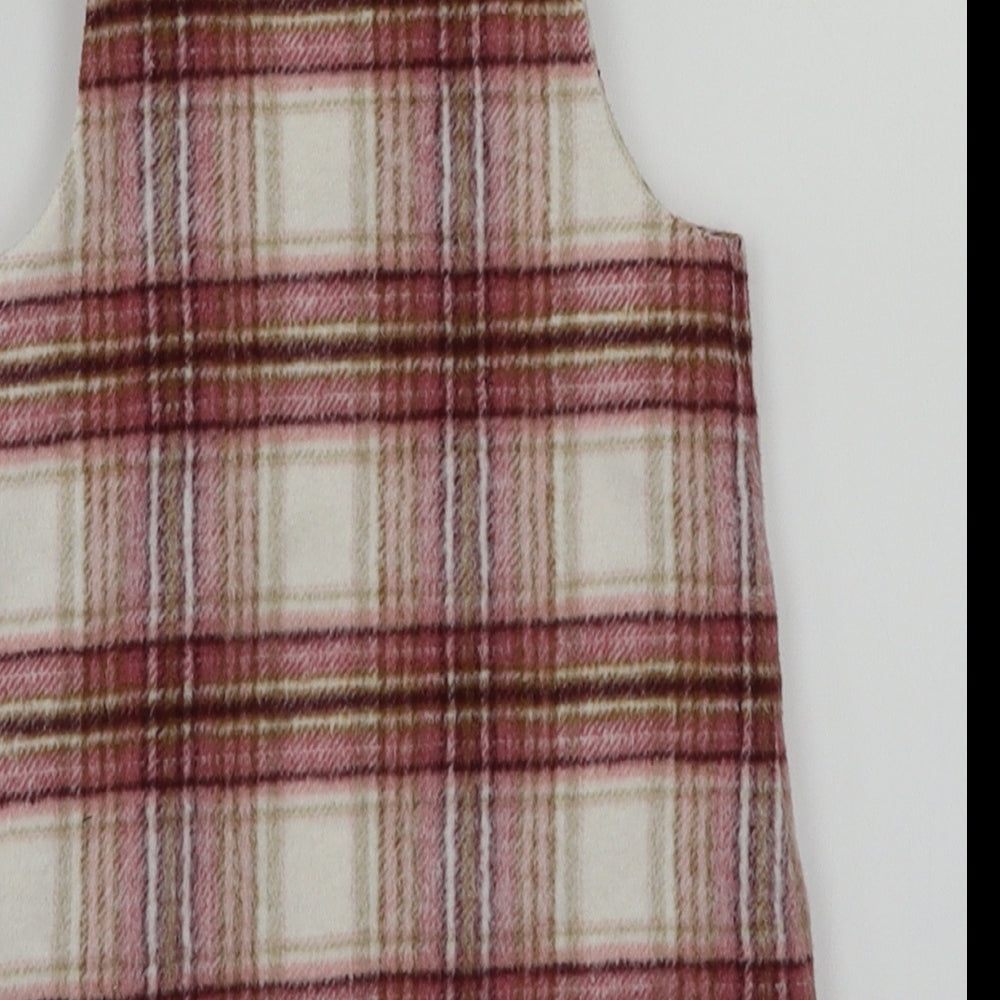 F&F  Purple Check  Fit & Flare  Size 12-18 Months
