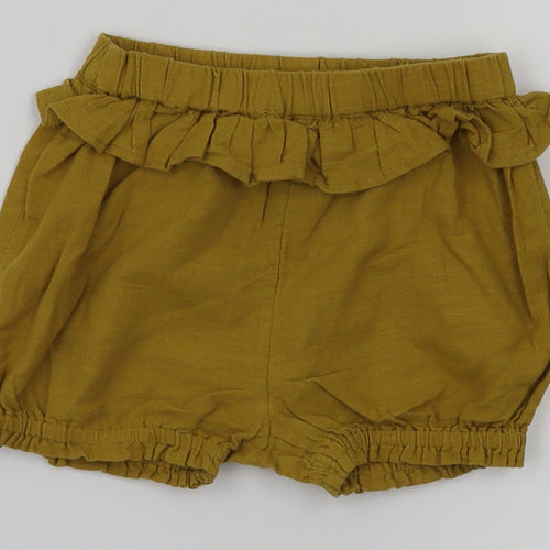 TU Girls Orange   Capri Trousers Size 12-18 Months  - shorts