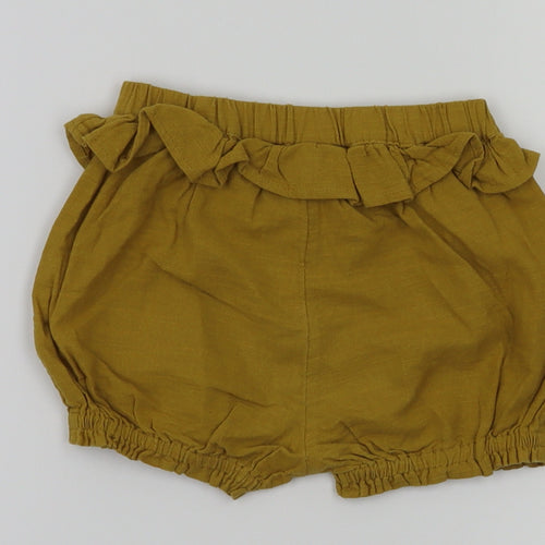 TU Girls Orange   Capri Trousers Size 12-18 Months  - shorts