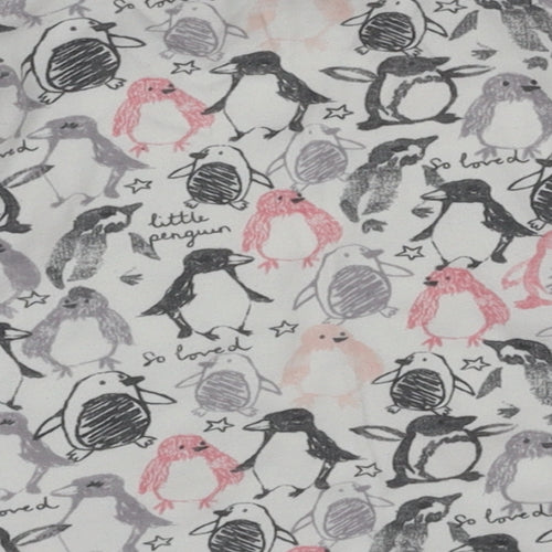 George  Ivory Animal Print  Basic T-Shirt Size 12-18 Months