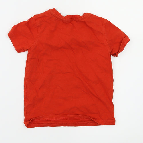 Asda George Boys Purple   Basic T-Shirt Size 3-4 Years
