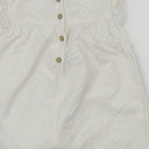 TU  Beige   Fit & Flare  Size 12-18 Months