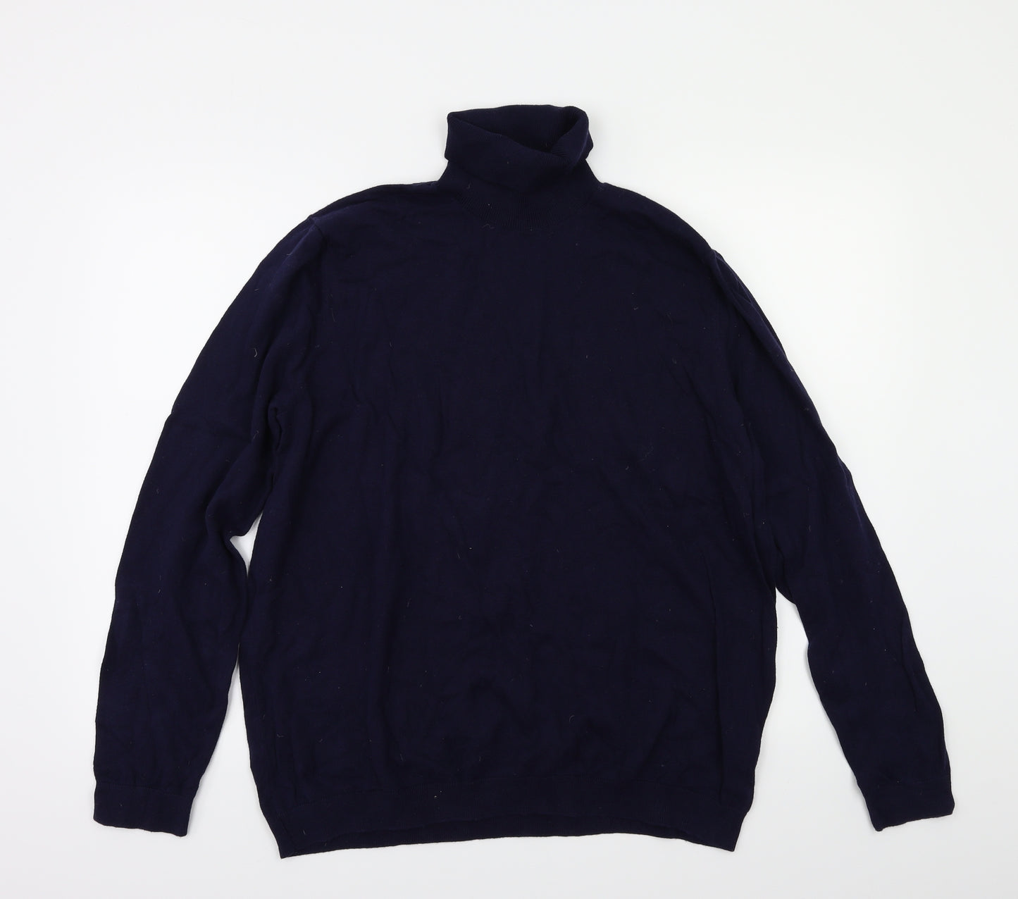 Burton Menswear Mens Blue   Pullover Jumper Size XL
