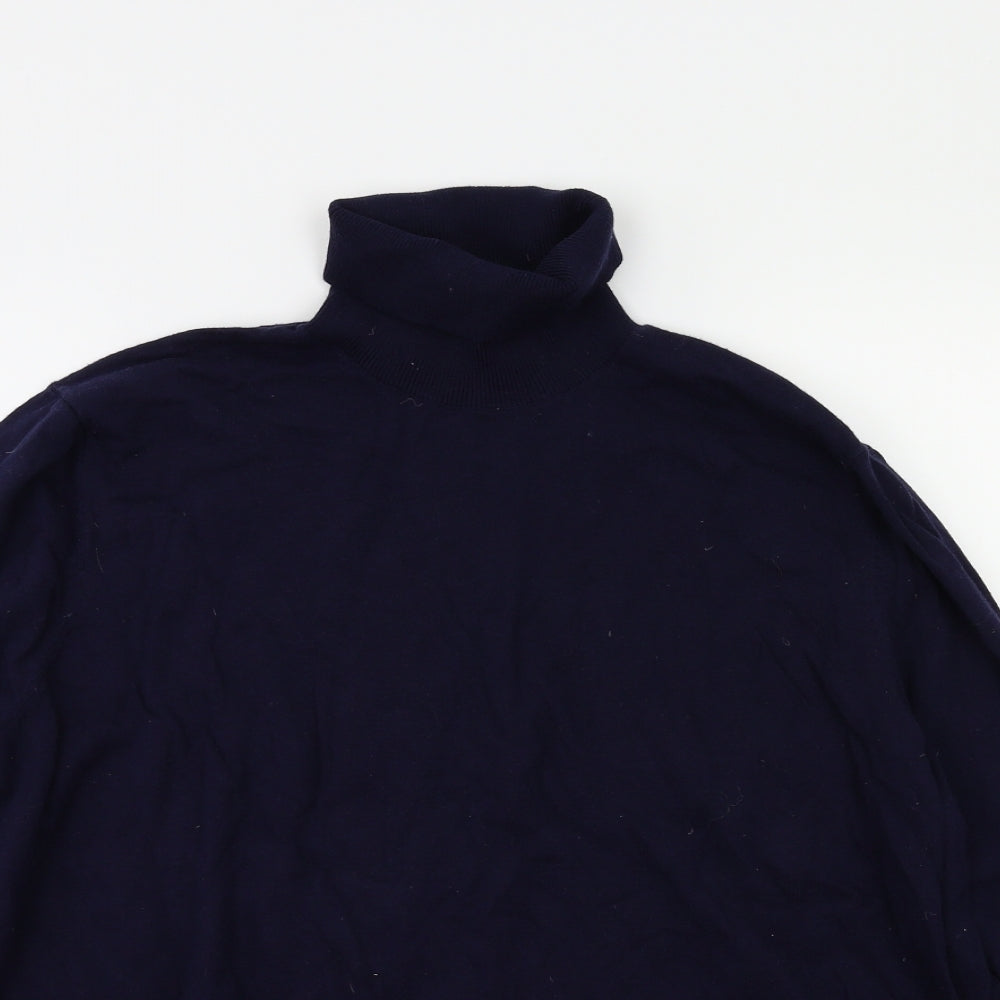 Burton Menswear Mens Blue   Pullover Jumper Size XL
