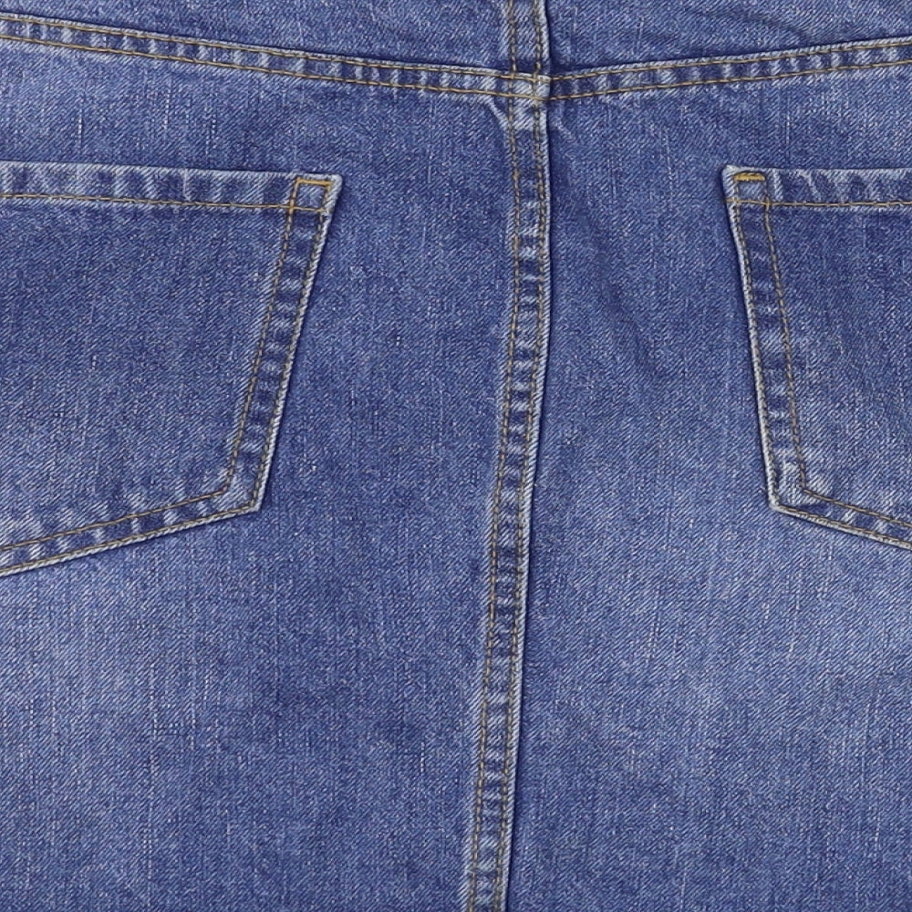 F&F Womens Blue   A-Line Skirt Size 16