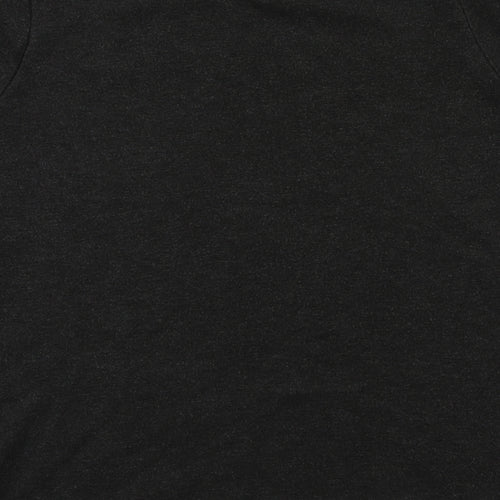 NEXT Womens Grey Floral  Basic T-Shirt Size 16