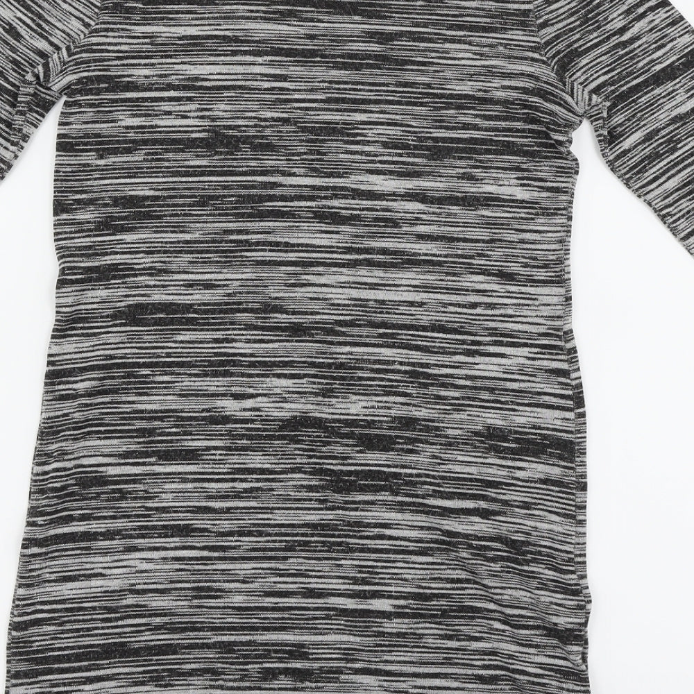 F&F Womens Grey   Basic T-Shirt Size 8