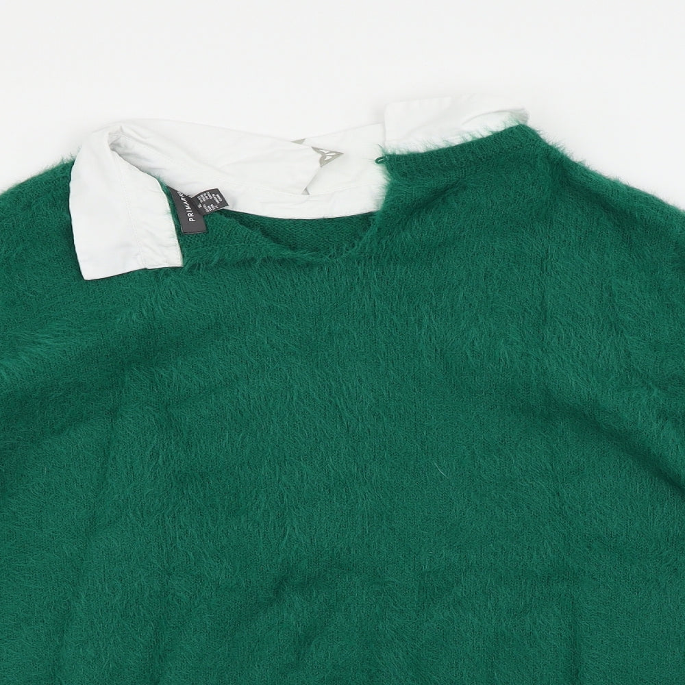 Primark Womens Green   Pullover Jumper Size 18