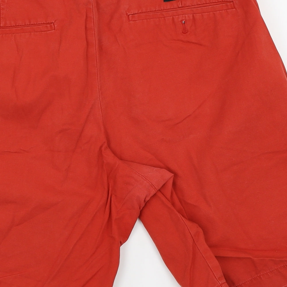 Banana Republic Mens Orange   Chino Shorts Size 36 in