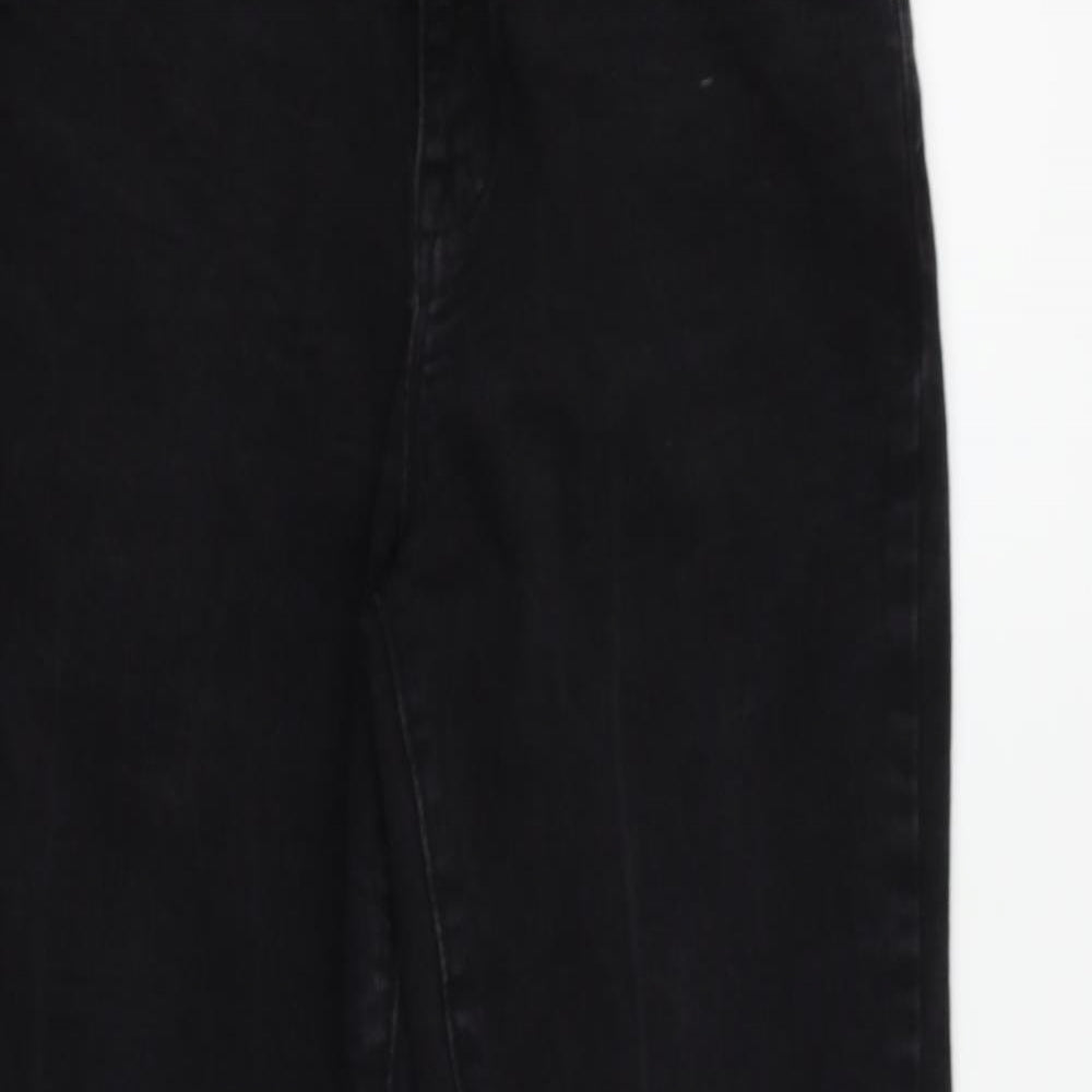 Denim & Co. Womens Black   Skinny Jeans Size 12