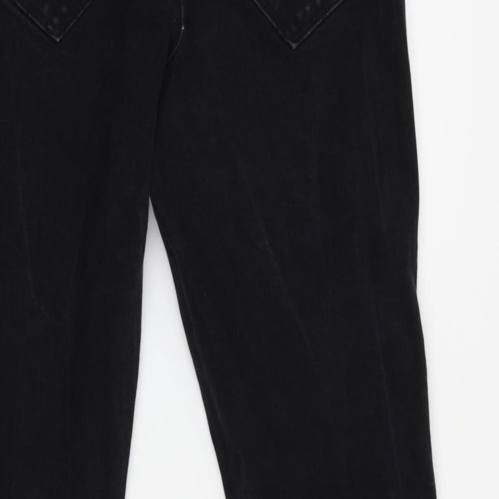 Denim & Co. Womens Black   Skinny Jeans Size 12