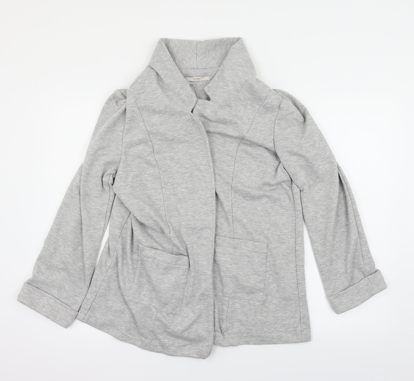 George Womens Grey   Wrap Jumper Size 18