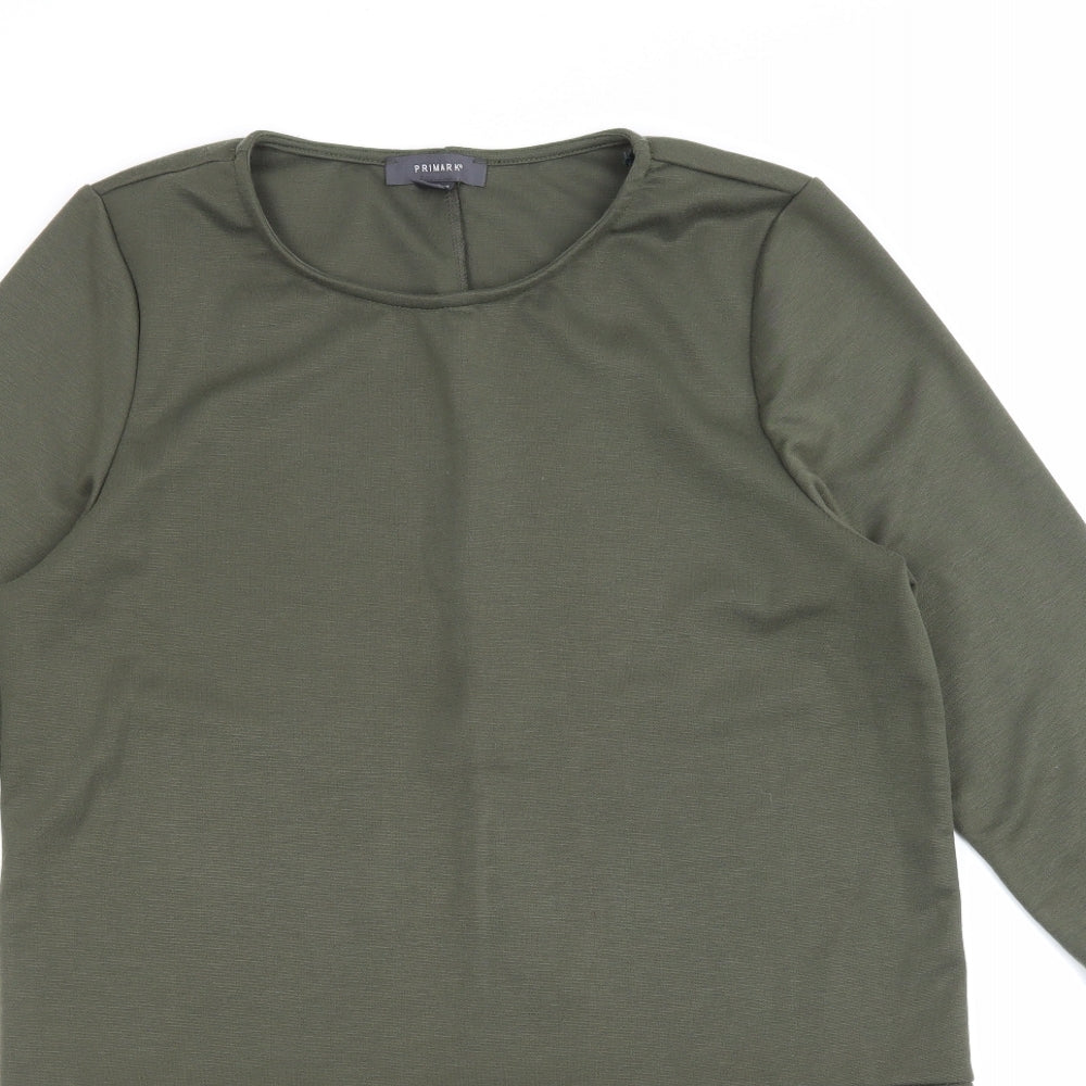 Primark Womens Green   Jumper Dress  Size 16