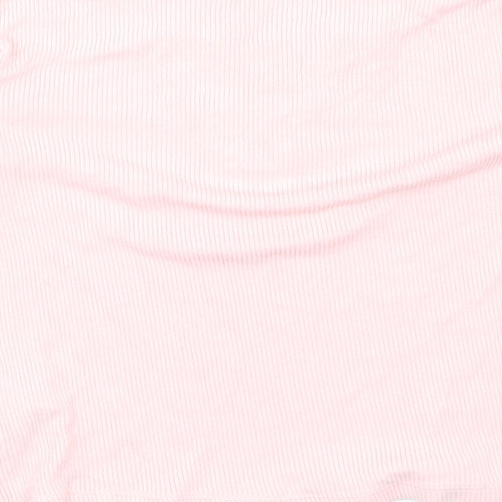 Primark Girls Pink   Cropped T-Shirt Size 9-10 Years