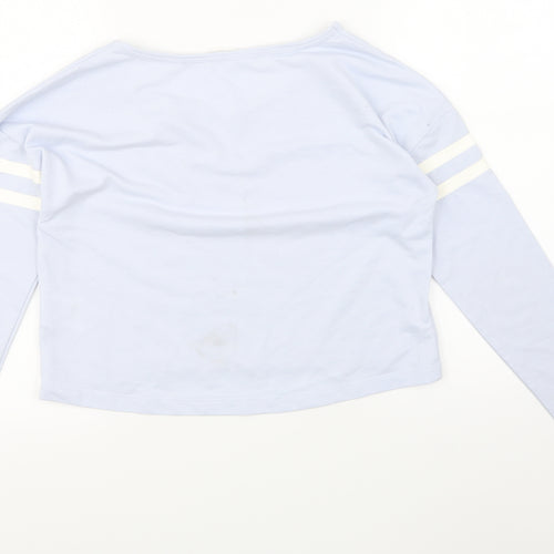 H&M Girls Blue   Pullover Sweatshirt Size 12-13 Years