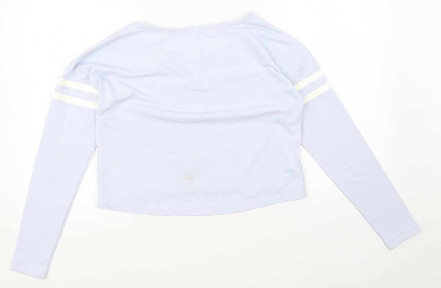 H&M Girls Blue   Pullover Sweatshirt Size 12-13 Years