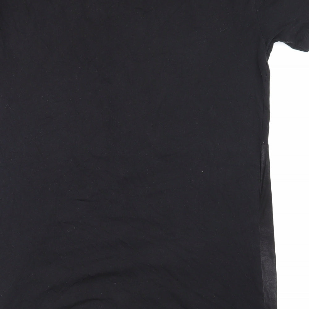 River Island Mens Black    T-Shirt Size M