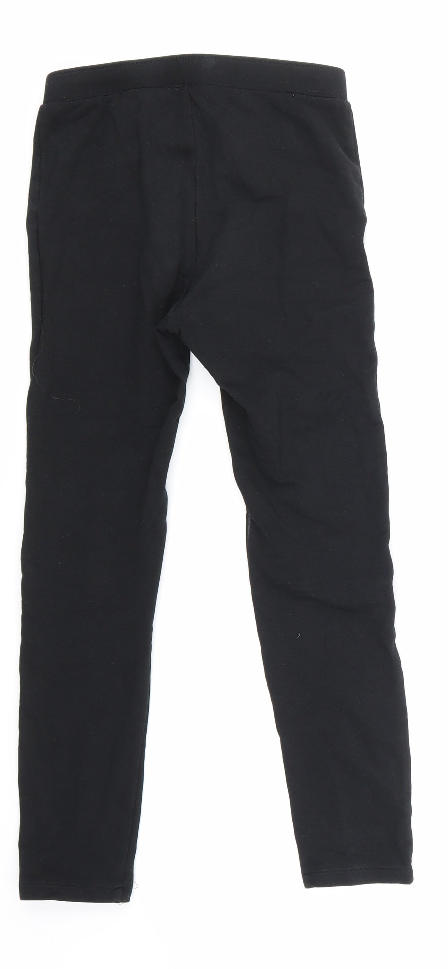 H&M Girls Black   Jegging Trousers Size 8-9 Years