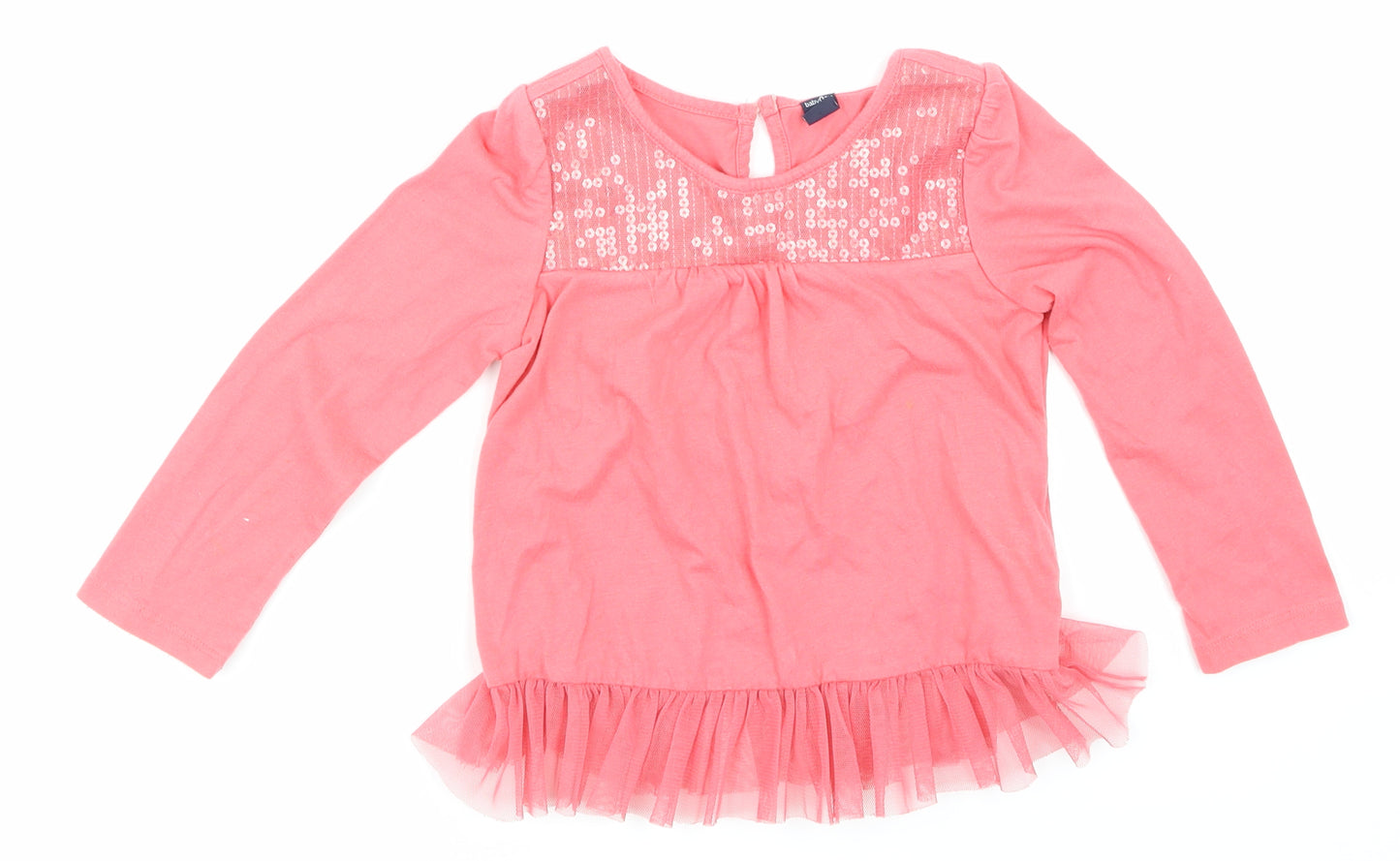 Gap Girls Pink   Basic T-Shirt Size 3 Years