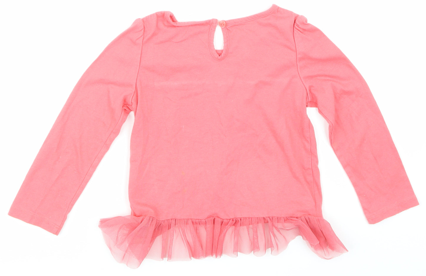 Gap Girls Pink   Basic T-Shirt Size 3 Years