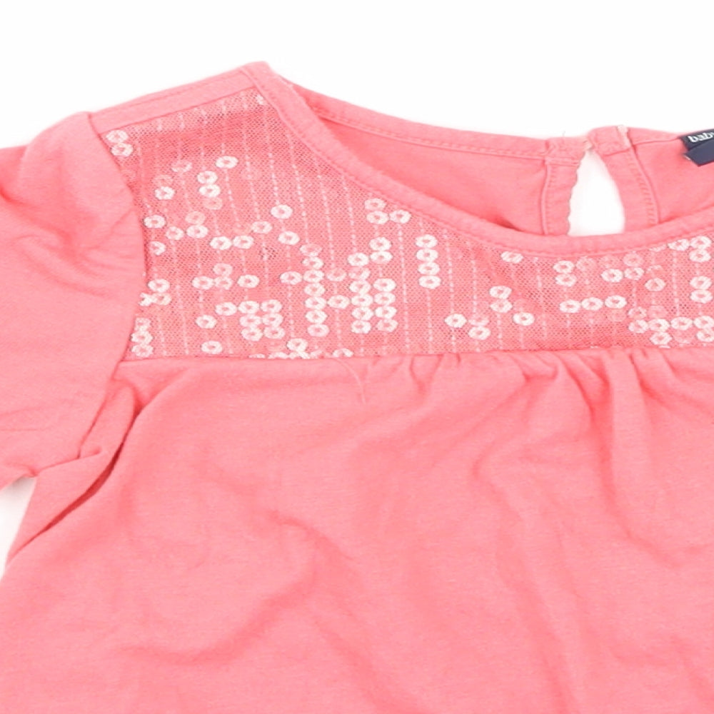 Gap Girls Pink   Basic T-Shirt Size 3 Years